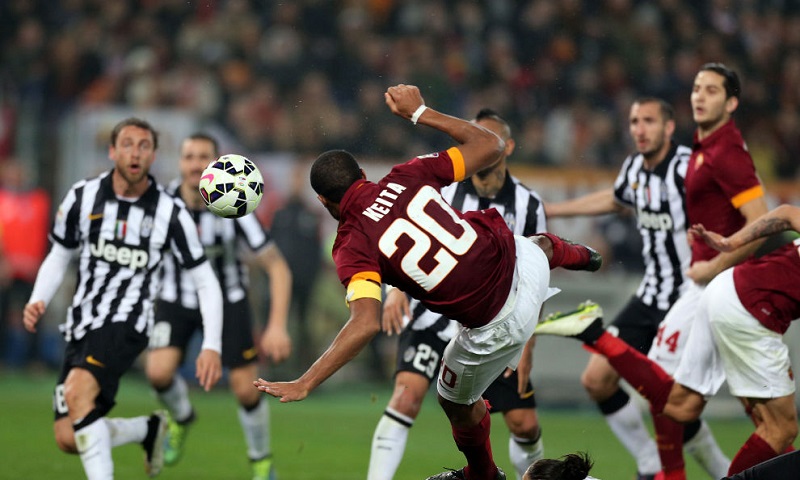 Roma-Juve 1 a 1. Distacco invariato, giallorossi ancora a -9 dalla vetta.