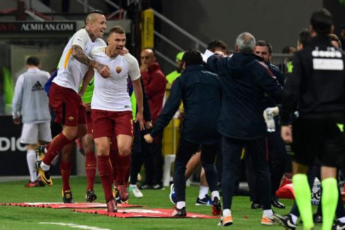 Milan-Roma 0-2: le pagelle. Dzeko prende in mano la Roma, Fazio versione Comandante. Bentornato Ale!